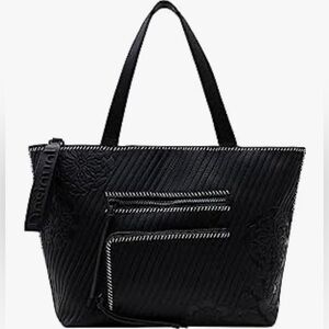 Desigual Black Tote Bag